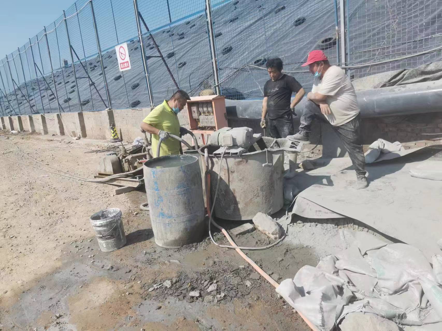 毛嘴镇袖阀管注浆