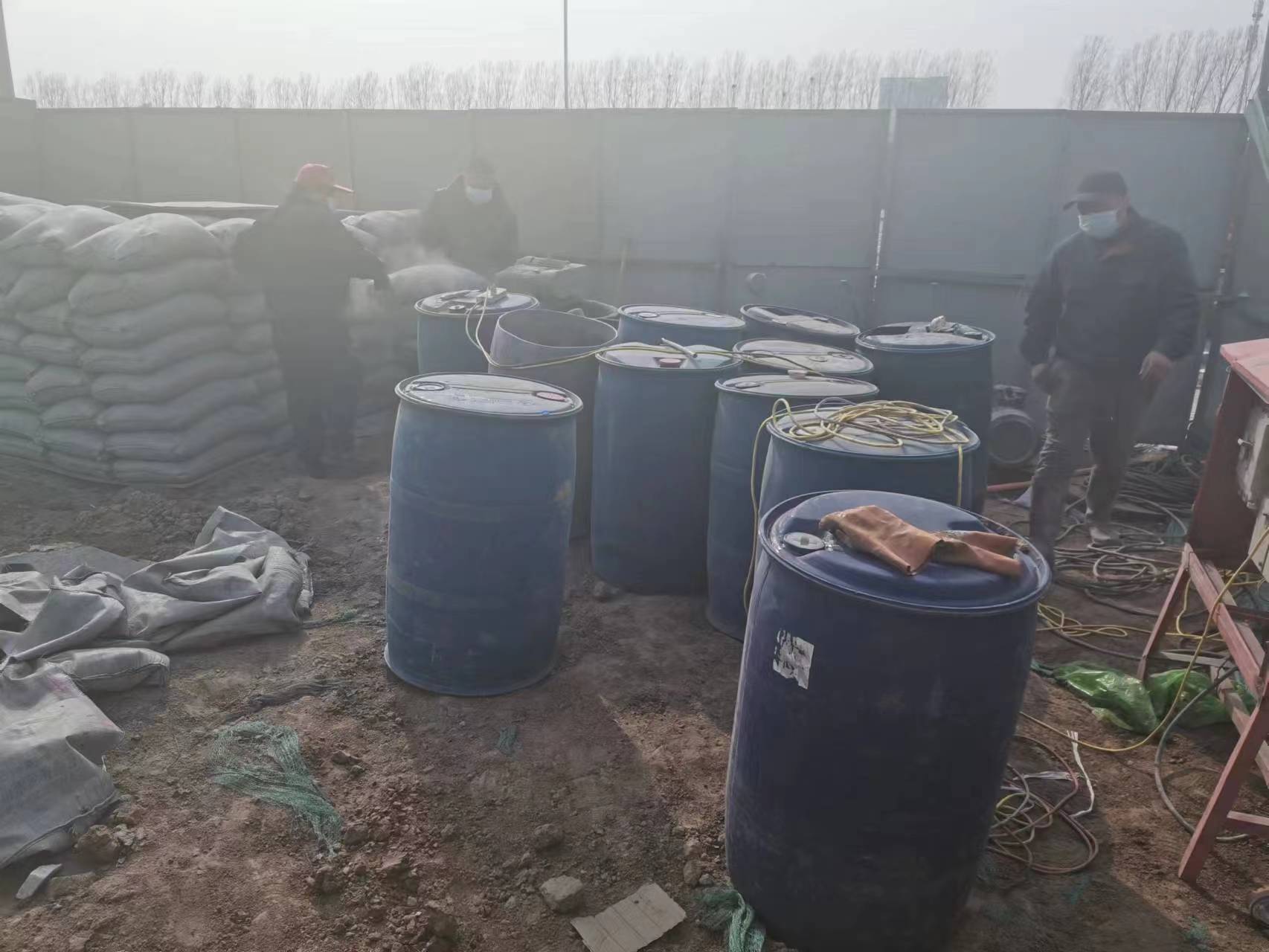 毛嘴镇水泥注浆